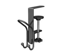 Kaeltsyn Organizadores de repisa resistentes con ganchos deslizantes, construcción de hierro que se adapta a todos los ángulos, capacidad de 20 libras, decoración de Navidad, chimeneas, perchas para