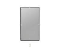 Kaeltsyn Pantalla de proyector de metal con marco negro para visualización de alto contraste en cualquier condición de iluminación, relación de aspecto 16:9, pantalla de proyección reflectante alta