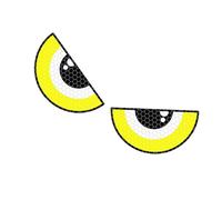 Kaeltsyn Pegatina de con temática Punk, Pegatina Impermeable no Reflectante, calcomanía de con de Demonio para Exteriores de vehículos, calcomanía Reflectante demoníaca para