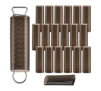 Kaeltsyn Protectores de resorte de vinilo grueso para cubiertas de alberca, varias cubiertas de resorte de repuesto resistentes a la intemperie y a las abrasiones