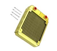Kaeltsyn Radiadores intercambiadores de Calor de radiador de refrigeración líquida de Aluminio para con 18 Tubos y para Amplia compatibilidad refrigeración silenciosa de