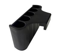 Kaeltsyn Soporte de Almacenamiento Colgante para Acuario Que Ahorra Espacio, Estante Negro, diseño de para decoración de peceras, Accesorios de Acuario para Uso doméstico