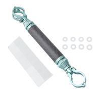 Kaeltsyn Soporte de luz de bicicleta de fibra de carbono de aluminio de alta resistencia que ofrece protección contra impactos y resistencia para un uso seguro, soporte de manillar de liberación