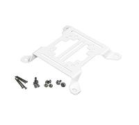 Kaeltsyn Soporte de Montaje de de refrigeración por Agua de Hierro Resistente, Soporte niquelado para Ventiladores de 12 cm y 14 cm para construcción de Soporte de de refrigeración por Agua