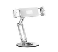 Kaeltsyn Soporte portátil para tableta, base plegable, soporte giratorio de 360 grados, soporte de refrigeración ergonómico ajustable