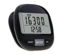 Kaeltsyn Step Trackers - Podómetro 3D para caminar con distancia, contador de calorías con clip extraíble y cordón, contador digital