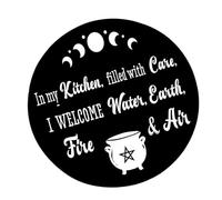 Kaeltsyn Tapete de adivinaciones para altares de fase lunar, tarots, bloc de cartas de astrología, péndulos, para adivinaciones, curaciones energéticas, suministros de brujería, decoración de