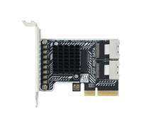 Kaeltsyn Tarjeta de almacenamiento multiunidad con 2 interfaces SFF-8087, expansión de 8 bahías de 6 Gbps para uso de planificación de actualización del NAS