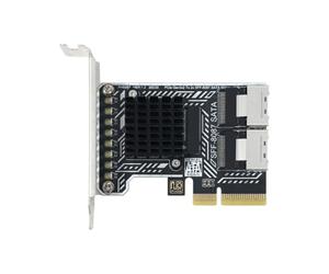 Kaeltsyn Tarjeta de almacenamiento multiunidad con 2 interfaces SFF-8087, expansión de 8 bahías de 6 Gbps para uso de planificación de actualización del NAS