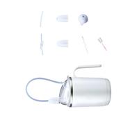 Kaeltsyn Taza de agua adaptativa antiderrames, 450 ml, para personas mayores con agarre limitado o problemas de deglución, apta para disfagia