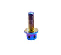 Kaeltsyn Tornillos huecos de brida hexagonal de acero inoxidable de alta resistencia para bicicletas, motocicletas y automóviles, tamaños de 4 mm a 10 mm, brida hexagonal hueca