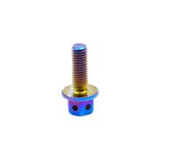 Kaeltsyn Tornillos huecos de brida hexagonal de acero inoxidable de alta resistencia para bicicletas, motocicletas y automóviles, tamaños de 4 mm a 10 mm, brida hexagonal hueca