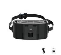 Kaeltsyn Ventilador con Clip para cinturón, Ventilador de refrigeración portátil, Cintura Colgante para Trabajo Aire, Senderismo, Camping, Pesca, Viajes, refrigeración Aire