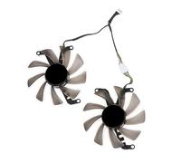 Kaeltsyn Ventilador VGA de 85mm para Gainward RTX2060, 6GB, Serie 20, Ventilador de refrigeración para Tarjeta gráfica, 4 Pines, 12V, 0, 35a, 2 uds