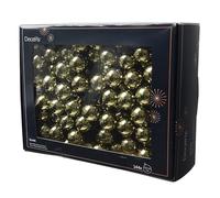 Kaemingk Bolas de Navidad con alambre de cristal, 2,5 cm x 144 unidades de bayas espejadas brillantes - pequeñas bolas decorativas - Adornos para árbol de Navidad y decoración navideña - Romero