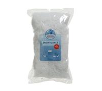 Kaemingk Copos de nieve artificiales, 40 g, para manualidades y decoración, decoración de nieve para esparcir - nieve decorativa para manualidades para la decoración navideña y decoración de invierno