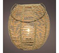 Kaemingk Lámpara de mesa LED 898043, farol, malla de cuerda