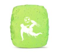 Kaempe - Funda de lluvia para mochila y funda de lluvia, reflector, mochila, accesorios compatibles para Step By Step, Ergobag, Coocazoo, Satch, Scout (verde)