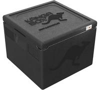 KÄNGABOX® Easy Thermobox 40L, cuadrada, 35 x 35 cm, caja aislante para pizza y pasteles, ultraligera, apilable, resistente a los golpes, apta para lavavajillas y compatible con HACCP