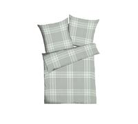 KAEPPEL Ropa de cama de franela 70x90cm/140x200cm PURE Verde verde