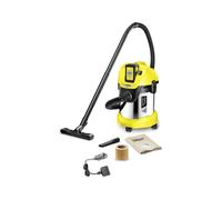 Kärcher 1.629-951.0 extractor de polvo Negro, Amarillo 17 L 300 W