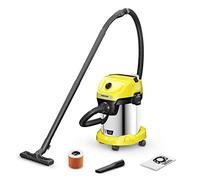 Kärcher 18 V Aspirador en seco y húmedo WD 3-18 Battery Set, función soplado, depósito plástico: 17 l, manguera: 2 m, filtro cartucho y fieltro, boquilla para seco-húmedo, batería 18V/5 Ah no incluida