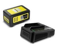 Kärcher 18 v batería y cargador 18/50, 18 v/5 ah, batería de ionos