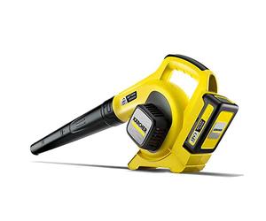 Kärcher 18 V Soplador de hojas LBL 2 Battery, velocidad del aire: 210 km/h, tubo desmontable, boquilla plana con borde rascador, peso: 2 kg, se puede usar con batería