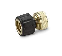 Kärcher Acoplamiento de manguera de latón 3/4" con aquastop 26450180