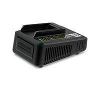 Kärcher 24450360 - Cargador rápido para batería (18 V), Color Negro