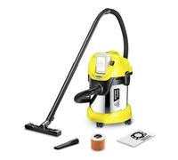 Kärcher WD 3 Battery Premium 17 L Aspiradora de tambor Seca y húmeda 300 W Bolsa para el polvo