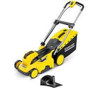 Kärcher 36 V Cortacésped LMO 36-40, ancho de corte 40 cm, altura de corte 20-70 mm, cuña de mantillo, recipiente 50 l, rendimiento máx. 275-550 metros cuadrados, compatible con batería Kärcher 36 V