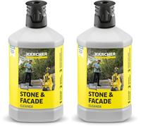 Kärcher 62957660 - Limpieza de fachadas de piedra 3 en 1 para lavadoras de baja presión 1l (Paquete de 2)
