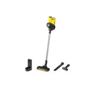 Kärcher, Aspirador a batería VC 6 Cordless ourFamily, 2 niveles aspiración, Batería 25,2 V, Autonomía por carga 30 min aprox Soporte pared y función de carga, Boquilla suelos y ranuras, Amarillo