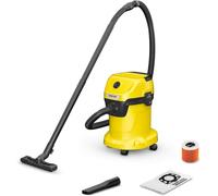 Aspiradora Industrial Karcher WD 3 V-17/4/20 1000W Sólidos y Líquidos 17L Amarillo