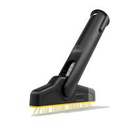 Kärcher Cepillo para juntas XXL con articulación flexible y tira de cepillos sustituible para limpiezas higiénicas de juntas de baldosas. Accesorio original para limpiadoras de vapor de Kärcher