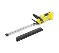 Kärcher - Cortasetos a batería HGE 3-18, Longitud de Corte: 50 cm, Hoja de Diamante, Mango Giratorio, presataciones para Carga 230-460 m², utilizable con batería Kärcher de 18 V (no incluida)