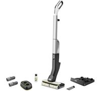 Kärcher Fregona eléctrica FC 4-4 Battery Set inalámbrica con 2 rodillos de microfibra giratorios, autonomía: aprox. 30min, rendimiento por carga de batería: aprox. 90m², batería de recambio