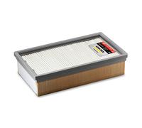 Kärcher - Filtro plisado plano Safety HEPA 14 (H14), cartucho de filtro de seguridad doble pliegue, retención 99,995%, aprobado clase H/amianto, para aspiradoras de agua y polvo NT