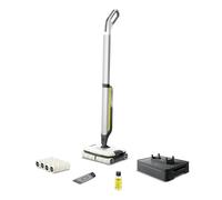 KÄRCHER Fregona eléctrica FC 7 sin Cable Extra, con 4 Rodillos giratorios de Microfibra, autonomía de batería: Aprox. 45 min, Rendimiento de Superficie por Carga: Aprox. 135 m², Exclusivo en Amazon