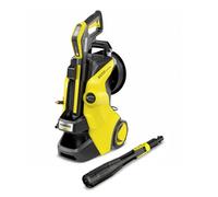 Kärcher Hidrolimpiadora de Alta presión K 5 Premium Smart Control, con conexión Bluetooth App, solución poderosa para la Limpieza -145 Bar, 2.100W, 500 L/h, Color Amarillo/Negro