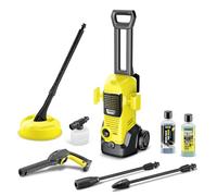 Kärcher Hidrolimpiadora K 3 FJ Home, presión: máx. 120 Bar, Incl. Boquilla de Espuma para una Espuma Bien adherida y máxima Potencia para disolver la Suciedad y HomeKit, Amarilla