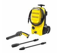 Kärcher Hidrolimpiadora K 4 Classic, presión: 130 Bar, caudal: 420 l/h, Rendimiento: 30 m²/h, Filtro de Agua, Peso: 4,6 kg, Pistola y Manguera de Alta presión, Boquilla Turbo, Lanza pulverizadora