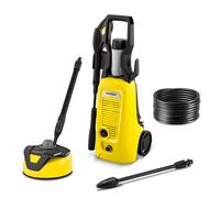 Kärcher Hidrolimpiadora K 4 Universal Edition T 5, presión: 130 bar, 420 l/h, rendimiento: 30 m²/h, 6,6 kg, pistola y manguera de alta presión, lanza, boquilla turbo, limpiadora de superficies T 5