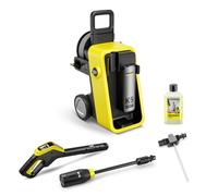 Kärcher Hidrolimpiadora K 5 Comfort Premium Connect, Amarillo, Eléctrico, presión 145 Bar, caudal 500l/h, Incluye Pistola y Manguera 10m Alta presión, Adaptador Conector y detergente Universal