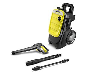 Kärcher Hidrolimpiadora K 7 Compact, presión: máx.180 bar, caudal: 600l/h, rendimiento superficie: 60m²/h, filtro agua, peso: 16kg, manguera alta presión y pistola, boquilla turbo, lanza pulverizadora