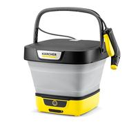 Kärcher OC 3 FOLDABLE Limpiadora de alta presión o Hidrolimpiadora Compacto Batería 120 l/h Negro, Blanco, Amarillo