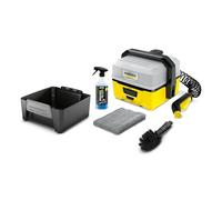 Kärcher OC 3 + Bike Limpiadora de alta presión o Hidrolimpiadora Compacto Batería 120 l/h Negro, Amarillo