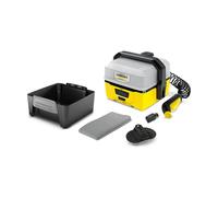 Kärcher OC 3 Pet Limpiadora de alta presión o Hidrolimpiadora Compacto Batería 120 l/h Negro, Amarillo