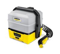 Kärcher OC 3 Plus Limpiadora de alta presión o Hidrolimpiadora Compacto Batería 120 l/h Negro, Amarillo